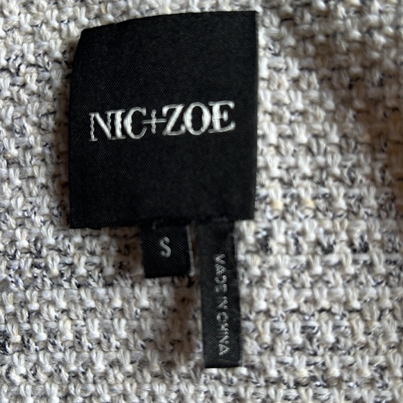 NIC+ZOE Fringe Mix Knit Jacket - Picture 6 of 7